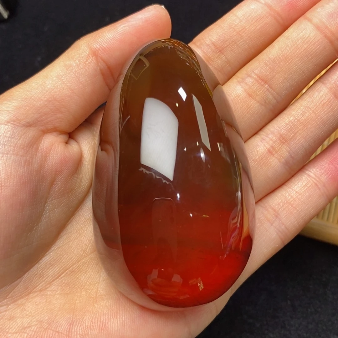 琥珀颈饰未镶嵌51克