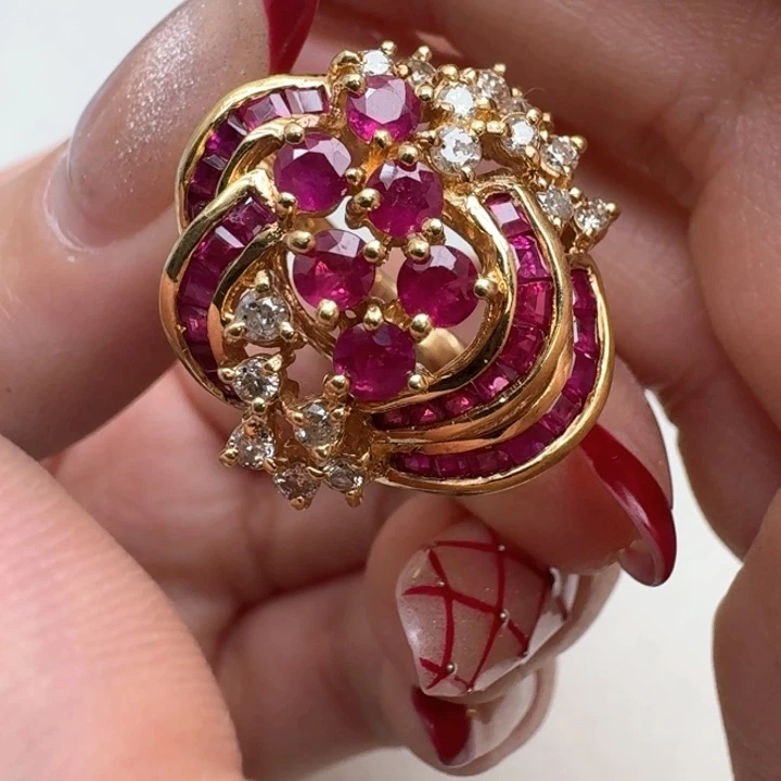 红宝石戒指未镶嵌