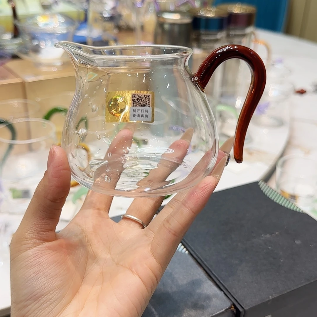 禾器琥珀色晶悦公道杯