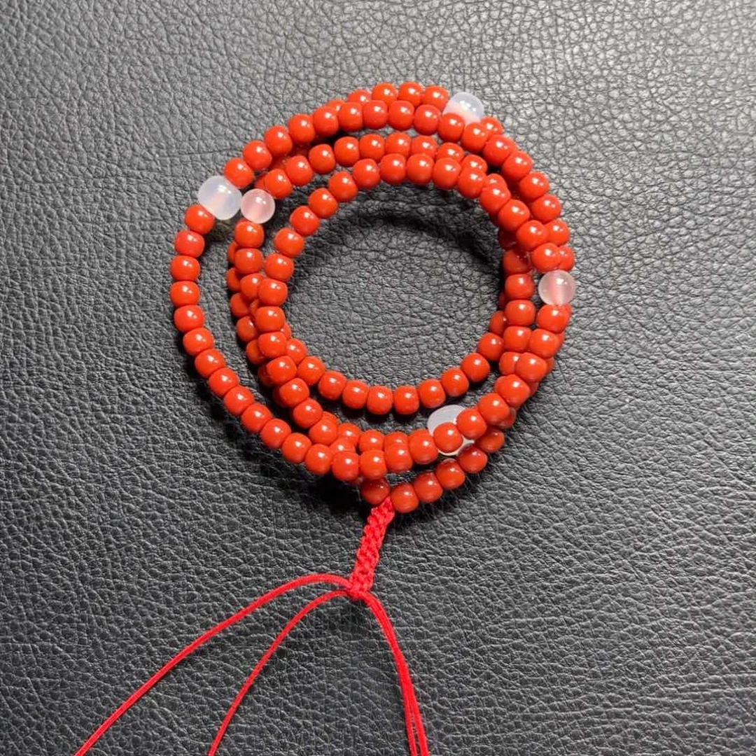 南红玛瑙5➕老型多圈未镶嵌?*?