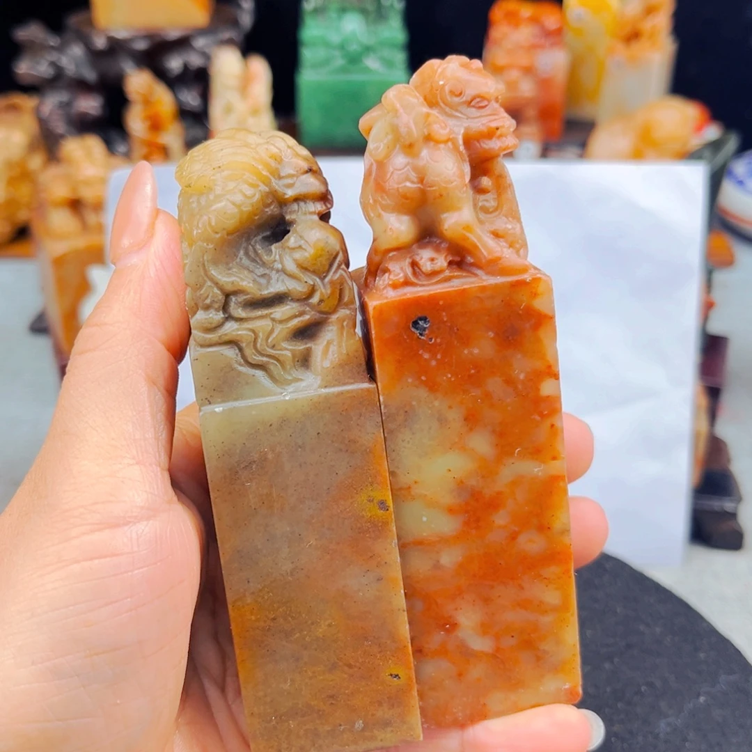 寿山石捡漏瑕疵品3*3
