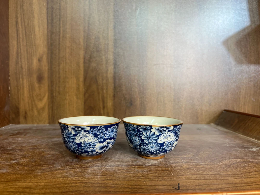 B103景德镇制陶瓷主人杯一对