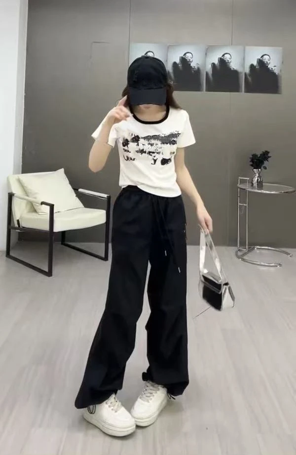 【811】好#短袖上衣+休闲裤【套装】