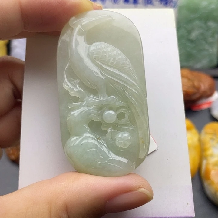 翡翠未镶嵌颈饰天然翡翠