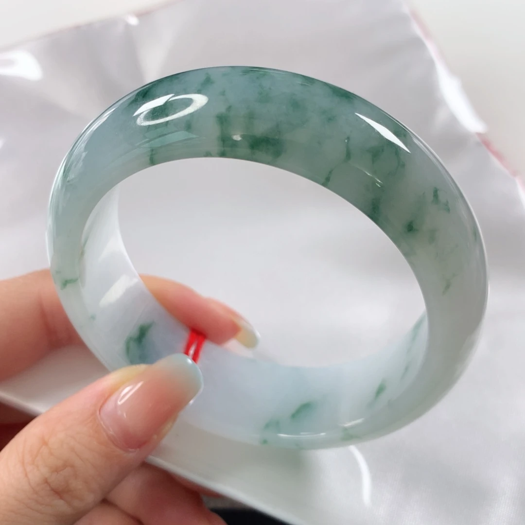 未镶嵌手镯翡翠 正圈①⑨⑥轮胎镯推荐⭐⭐⭐