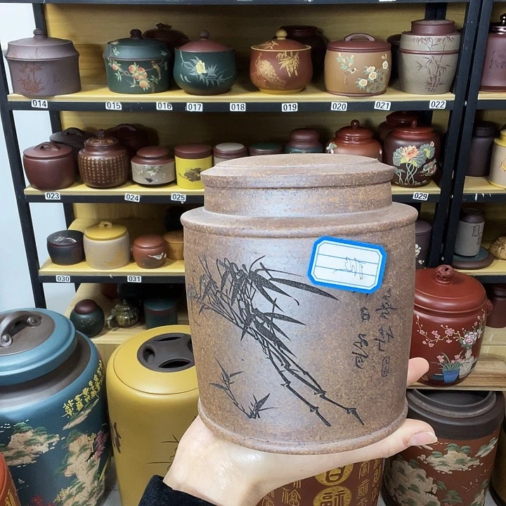 紫砂茶叶罐紫砂茶叶罐
