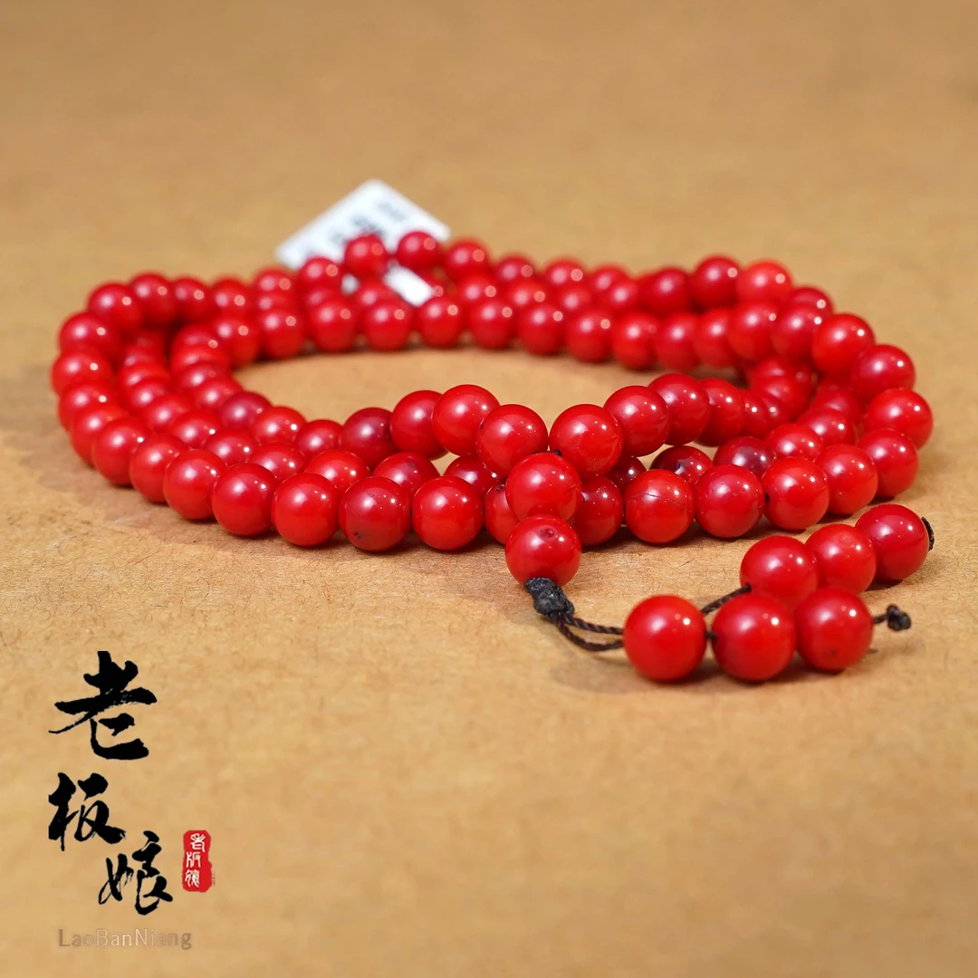 南宫北苑｜甄选三三牛血红项链DIY项链SSX003