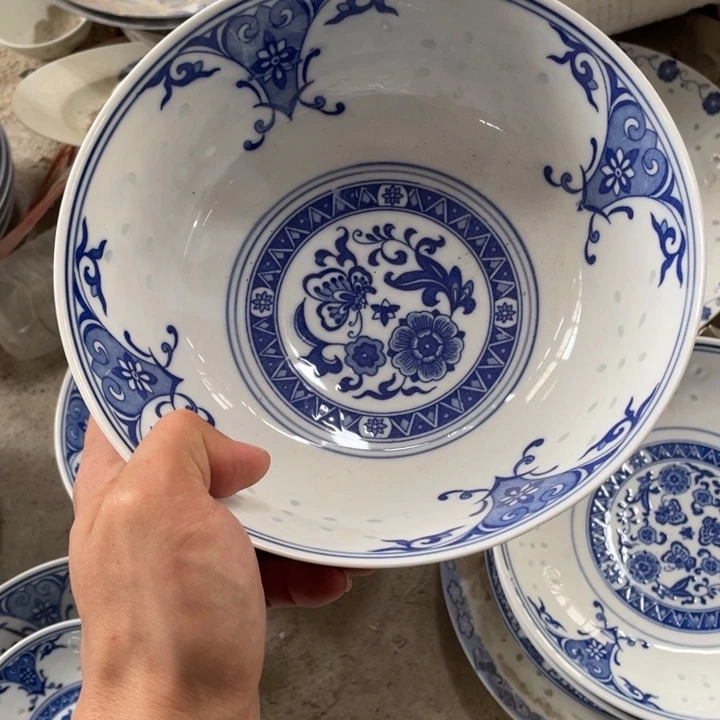 碗瓷景德镇高温细白瓷餐具