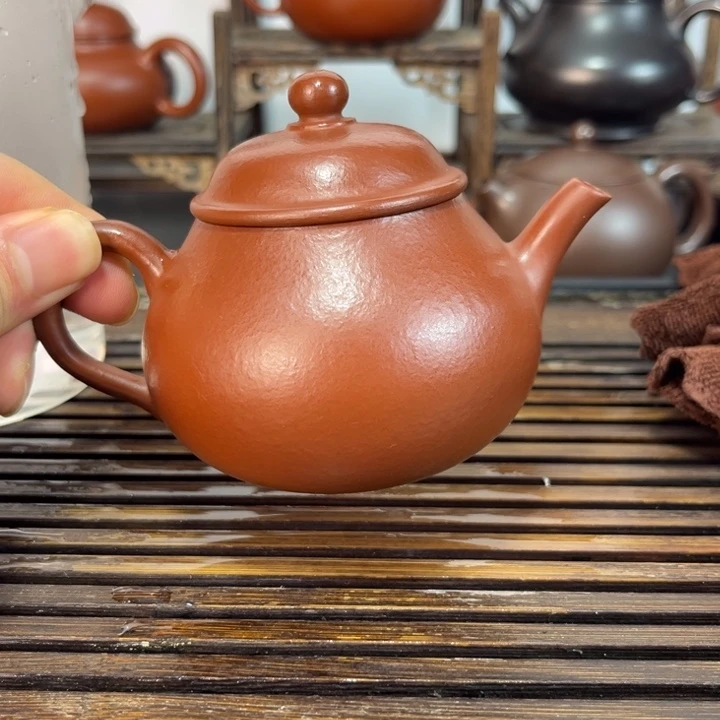 茶壶紫砂原矿紫砂手工制作