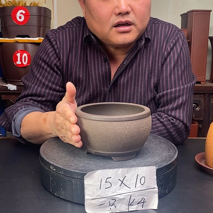 花盆紫砂货号一只K4