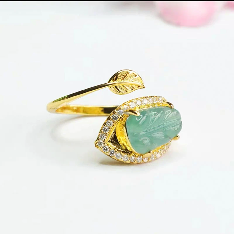 翡翠戒指开口戒 多样性发其一