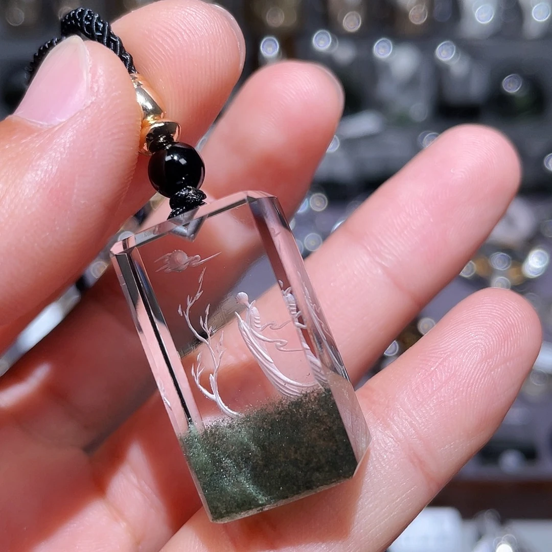 彬***吖颈饰水晶未镶嵌挂件