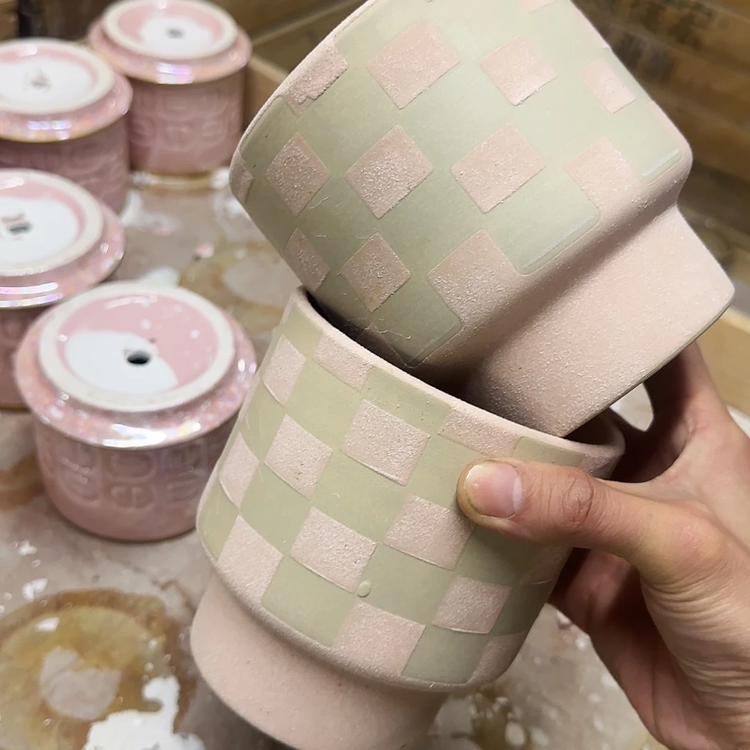 陶瓷2个··订单自动合并·口径误差0.5左右··