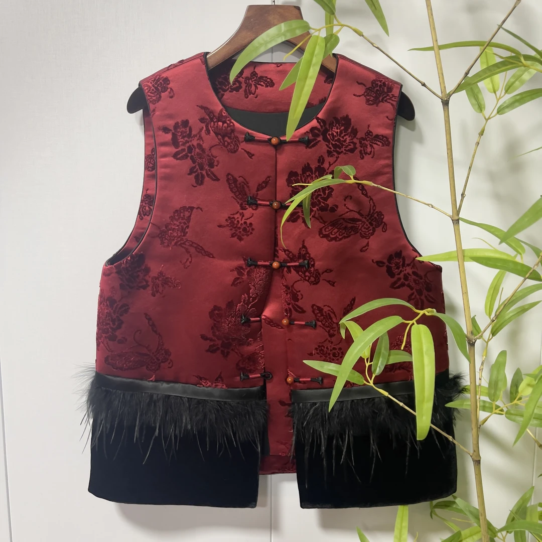 青娘子微瑕新中式复古中国风气质马甲241779