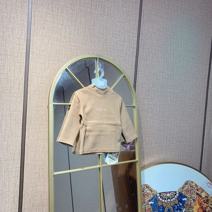 AH455   宝宝半高领打底衫