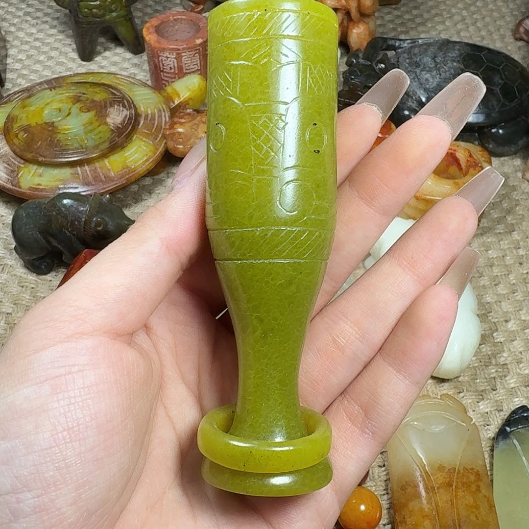 白玉菩提吊坠挂件