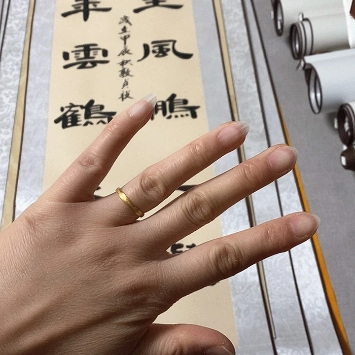 书法观古思进退隶书卷轴