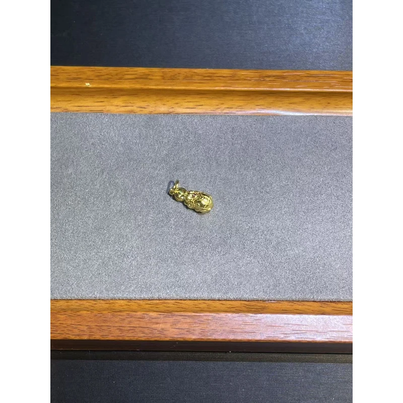 a9982黄色貔貅吊坠多样性发货