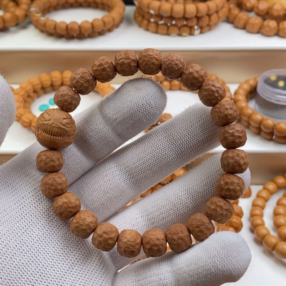 猴头核桃手串蛟龙