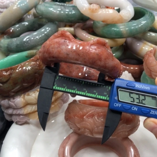 未镶嵌石英质玉珠宝半成品21