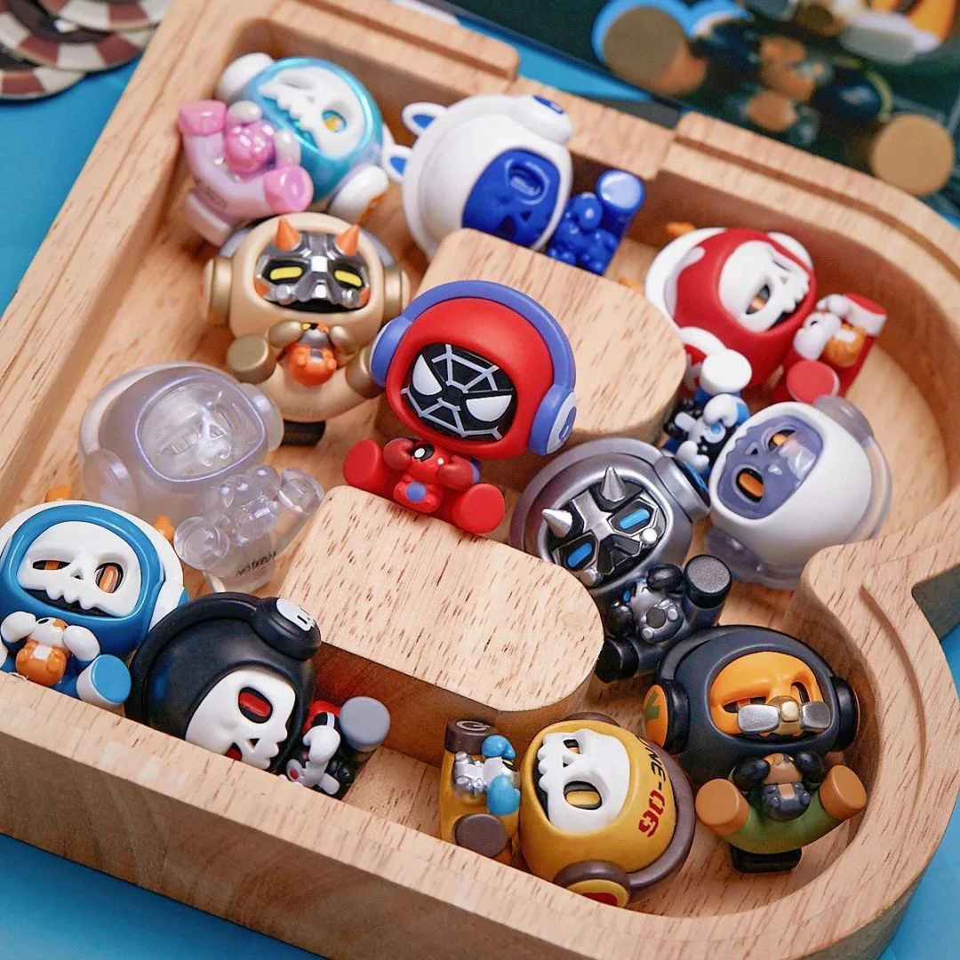 ［代拆］骨头先生萌粒baby MR.BONE盲盒迷你手办潮玩公仔