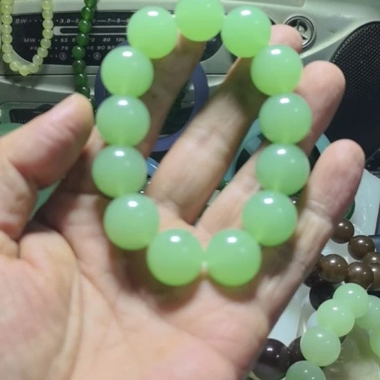 碧玺（处理）1高品质卡17手串