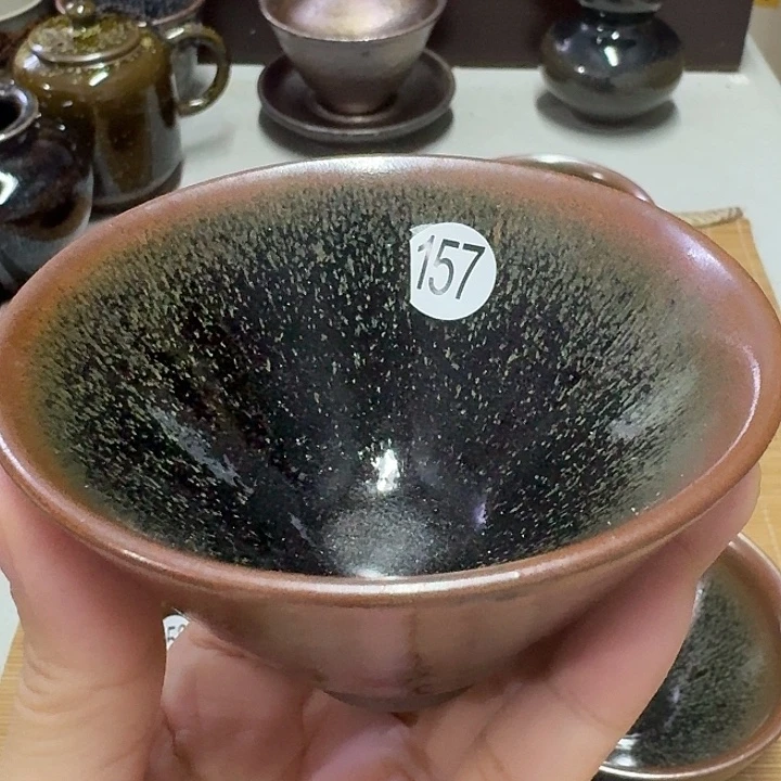 茶盏157 坚记茶盏摆件