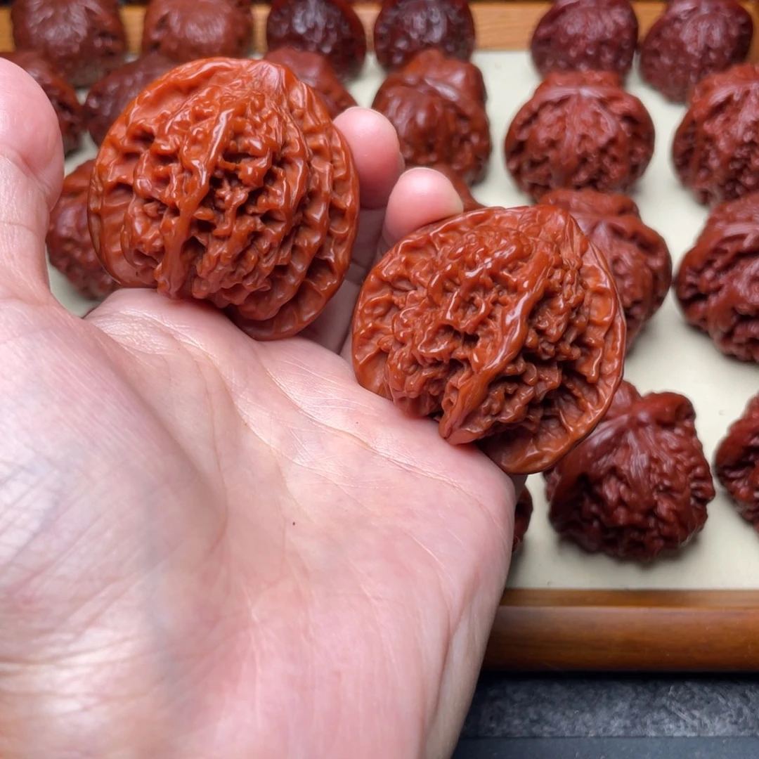 吊坠文玩核桃文玩核桃 手把件 满天星