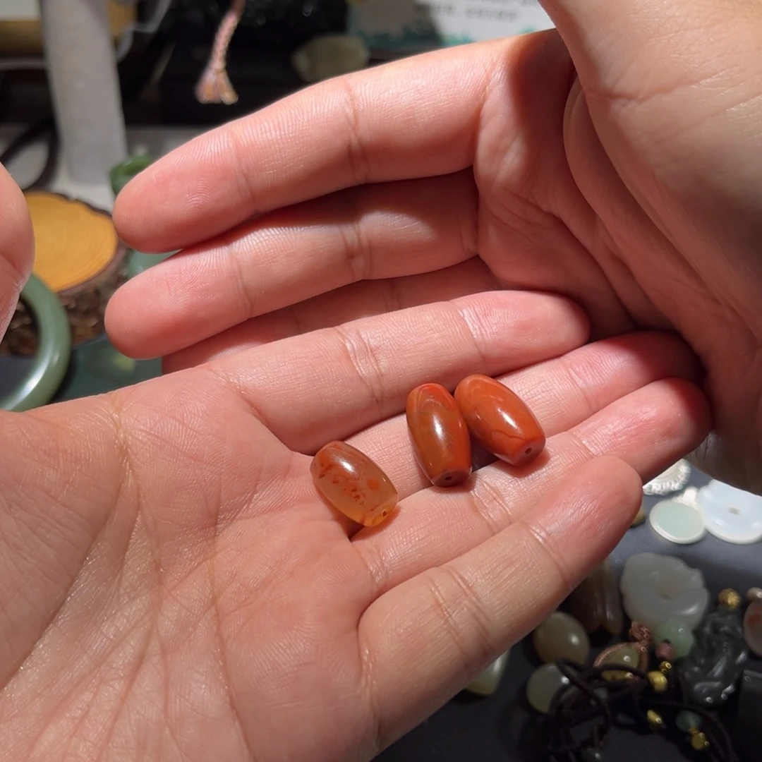 平***水南红玛瑙未镶嵌珠宝半成品