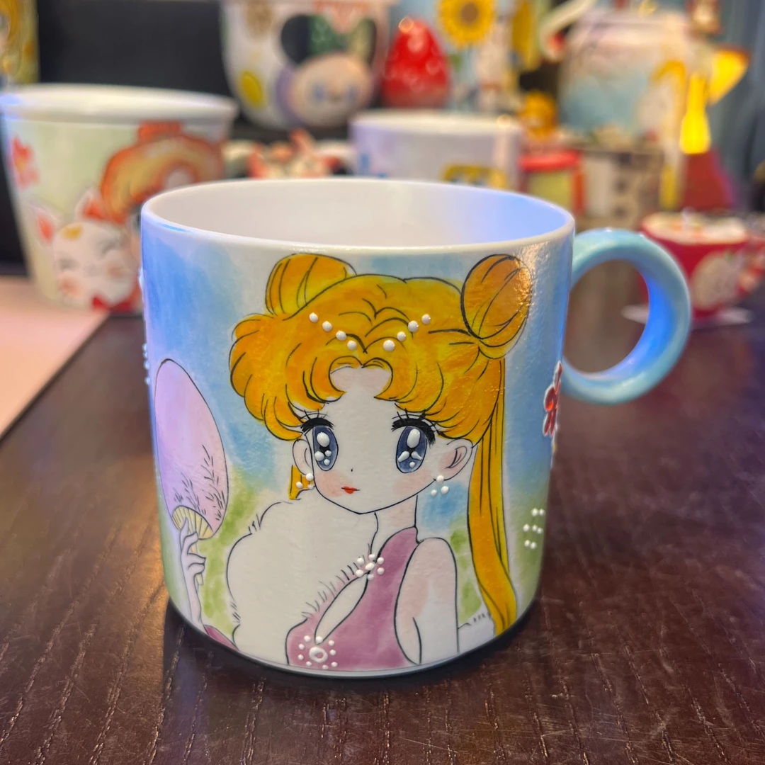 Z017美少女款马克杯