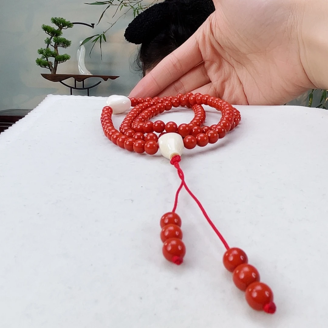 南红玛瑙颈饰未镶嵌南红6