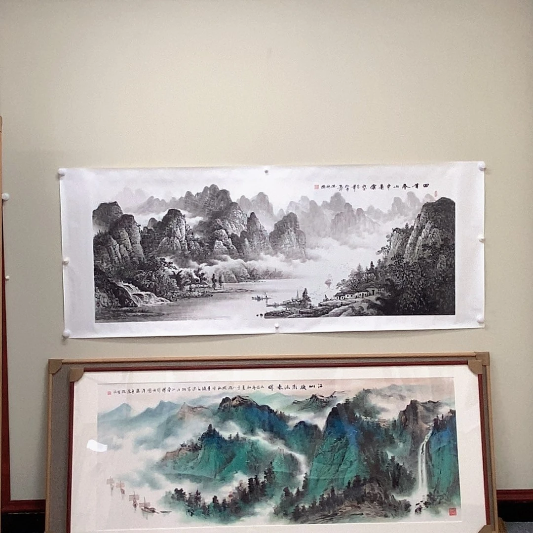 老***l国画杜平小六尺精品佳作