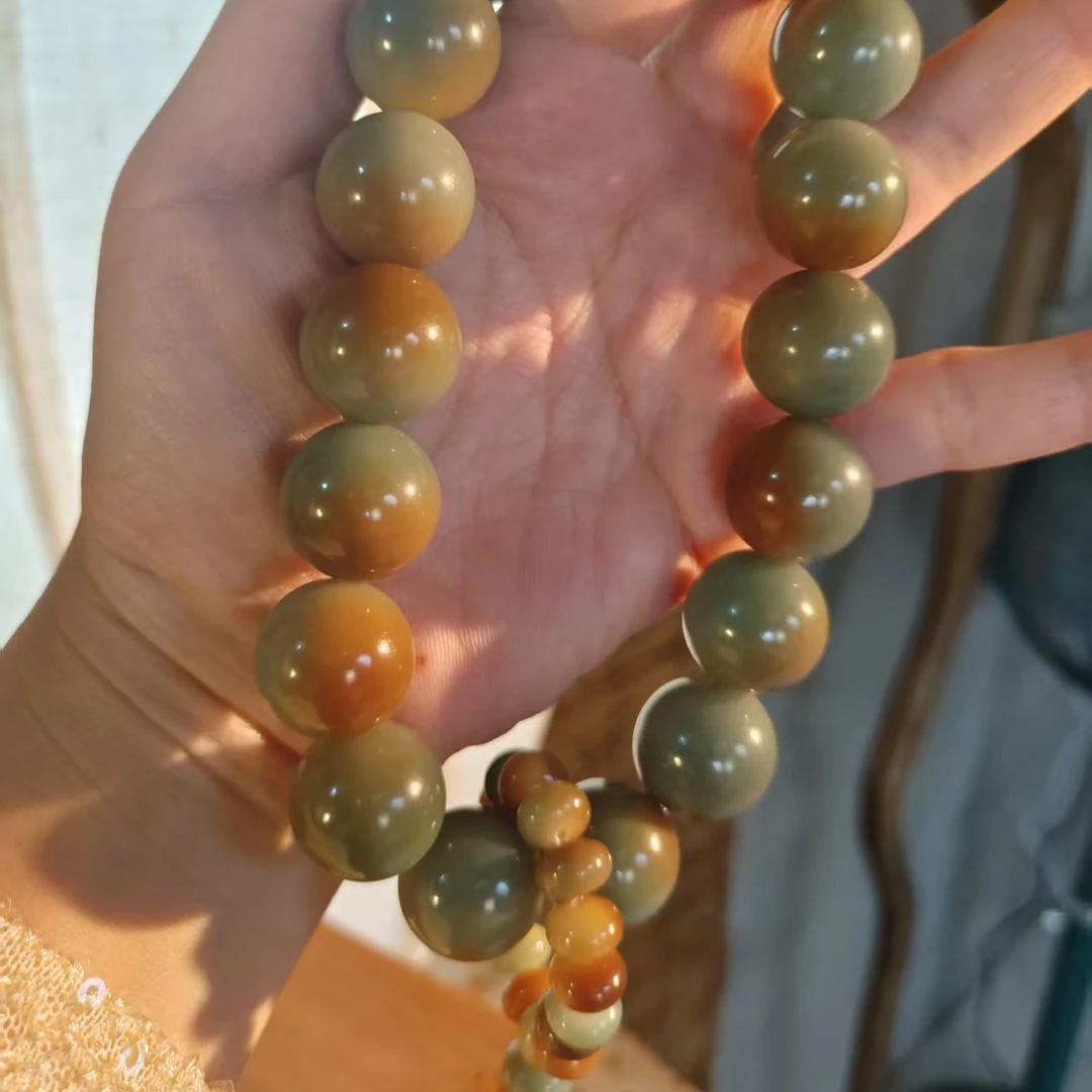 [青柠专属]事事如意敦煌菩提大果17-18mm念珠佛珠手持