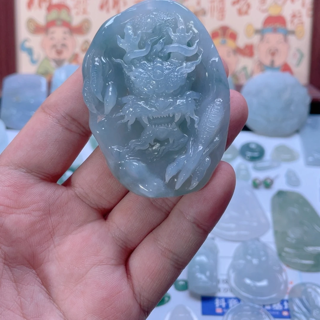 _***续翡翠未镶嵌挂件缅甸翡翠