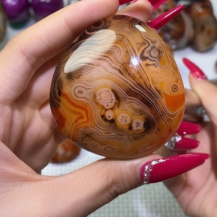 未镶嵌玛瑙/玉髓珠宝奇石