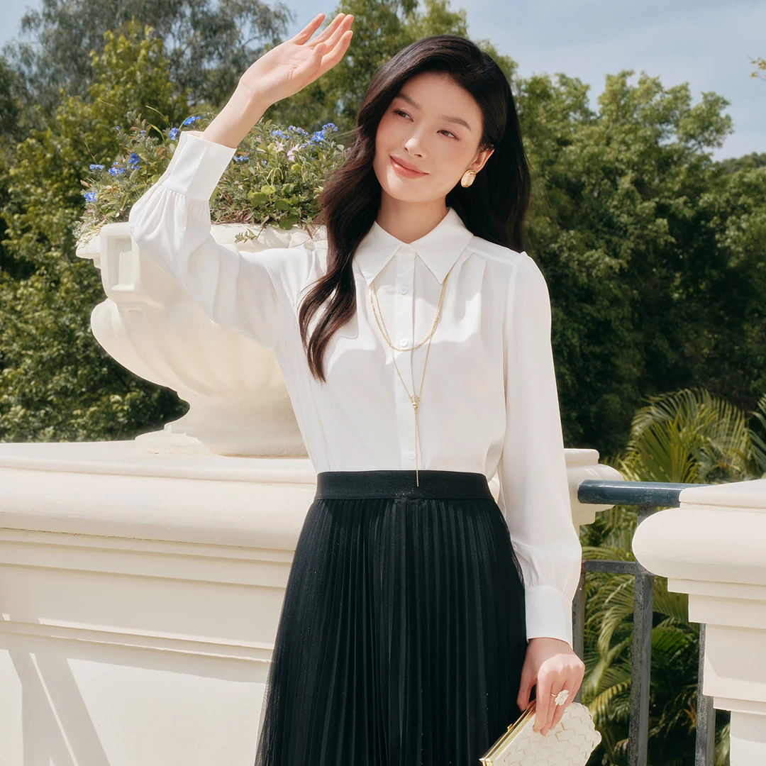 【羊羊专属】春秋季人气休闲职业职场时尚百搭衬衫衬衣上