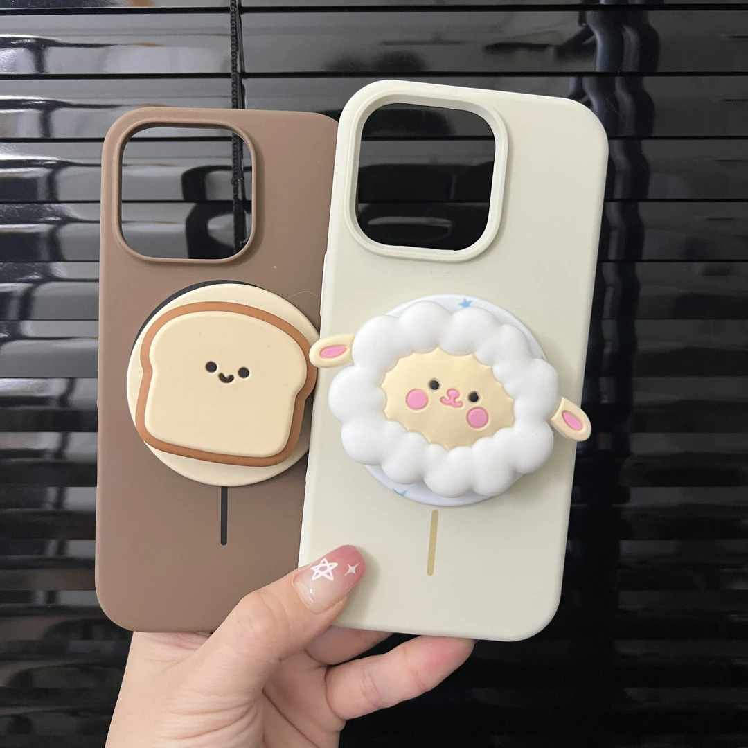 【一体AI按键】液态硅胶手机壳细磁肤感磁吸适用iPhone16/15plus/11