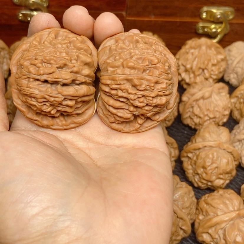 【闪购商品】吊坠文玩核桃上***胡 四座楼47