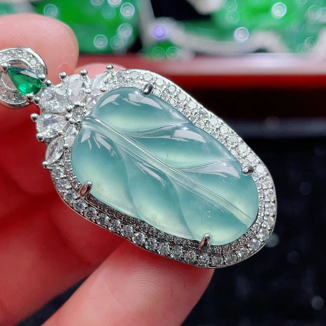 翡翠颈饰未镶嵌628，