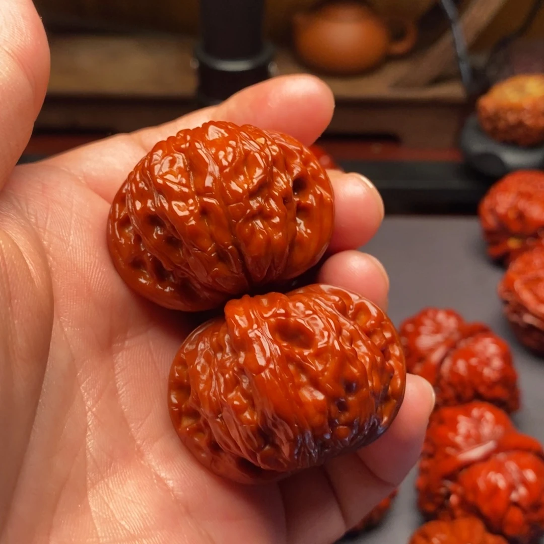 文玩核桃吊坠39磨盘