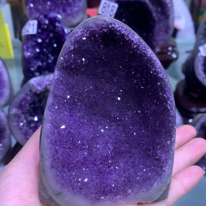 未镶嵌大型摆件（非配饰）紫晶