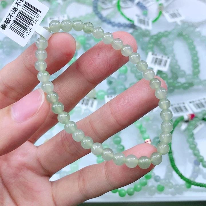 未镶嵌手链翡翠翡翠