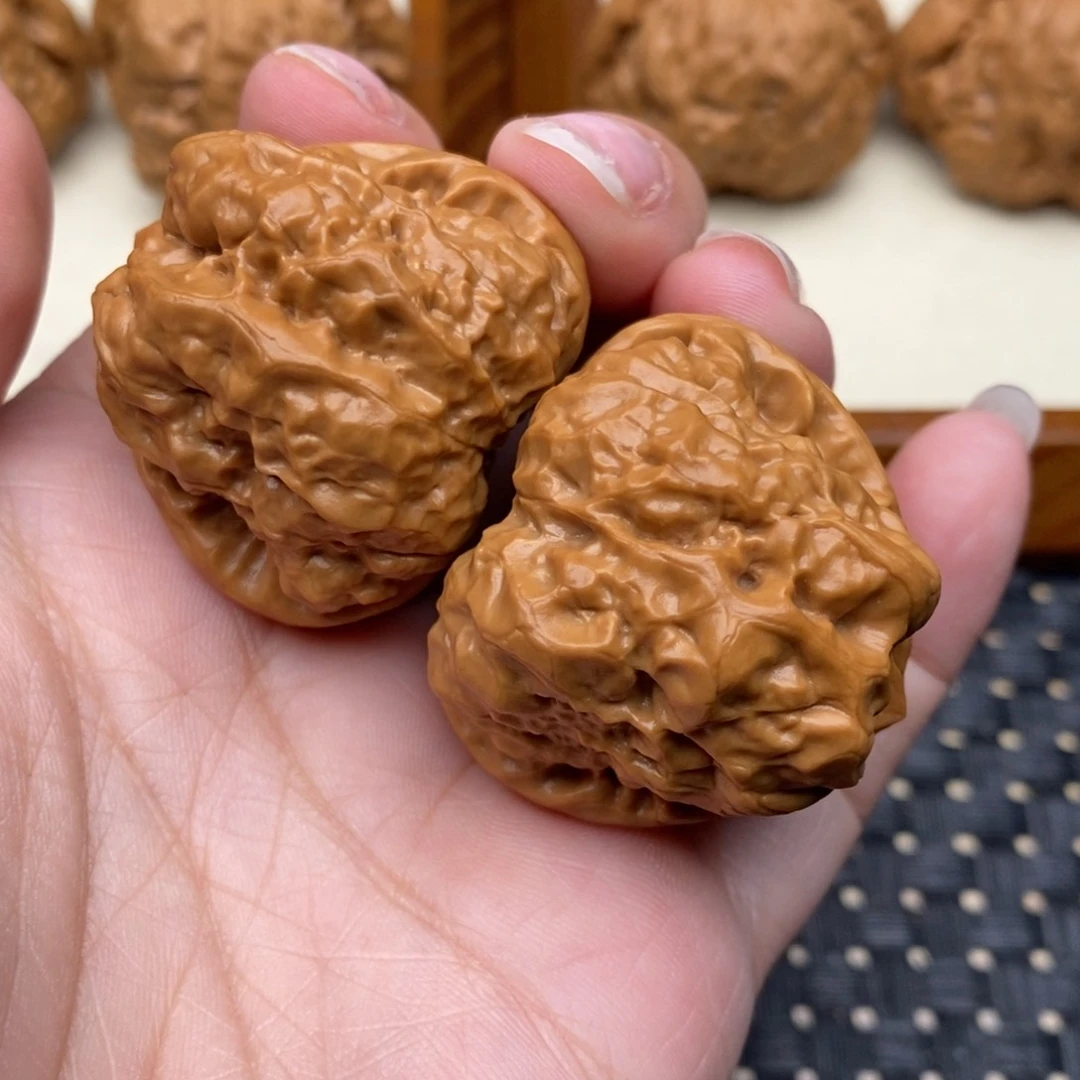 文玩核桃把件小**凡边37三角蛙