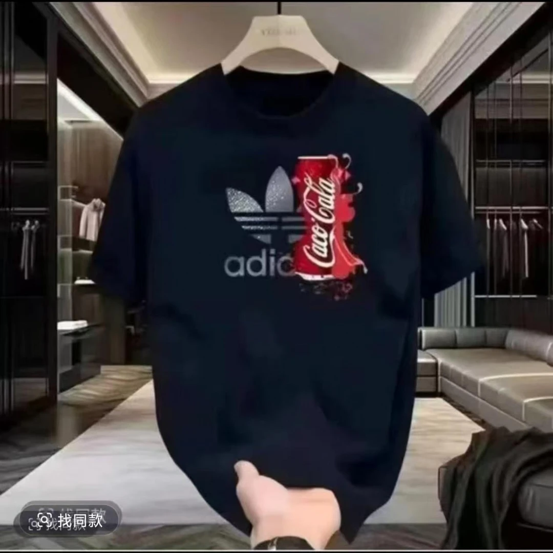 37【一折粉丝福利】潮牌男女同款圆领百搭T恤