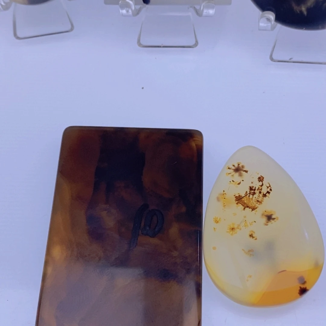 玛瑙/玉髓颈饰未镶嵌朵*