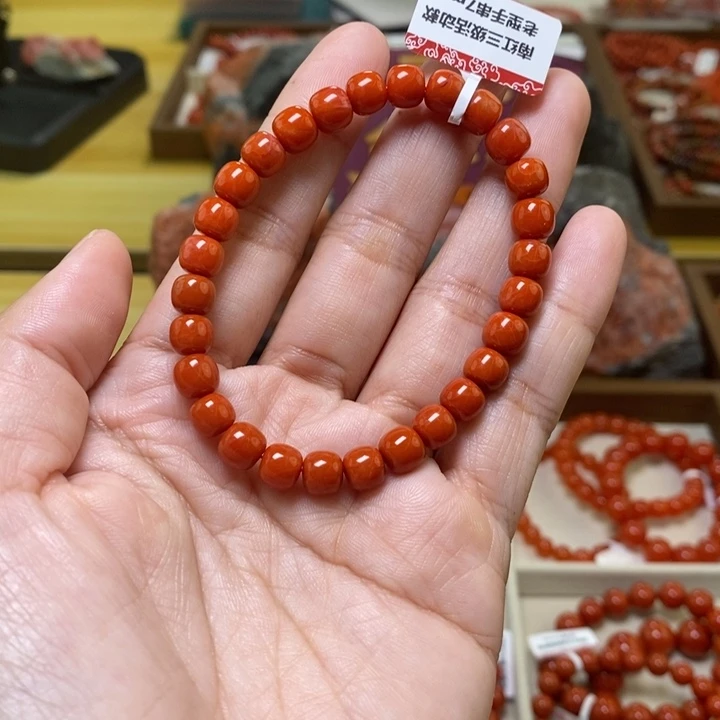 未镶嵌卡7南红玛瑙