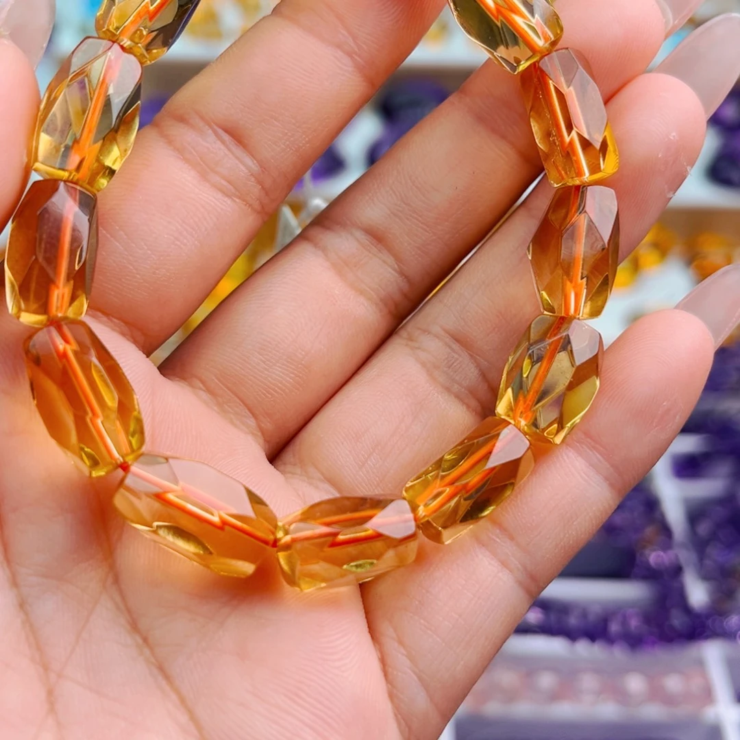 水晶未镶嵌手串天然保真