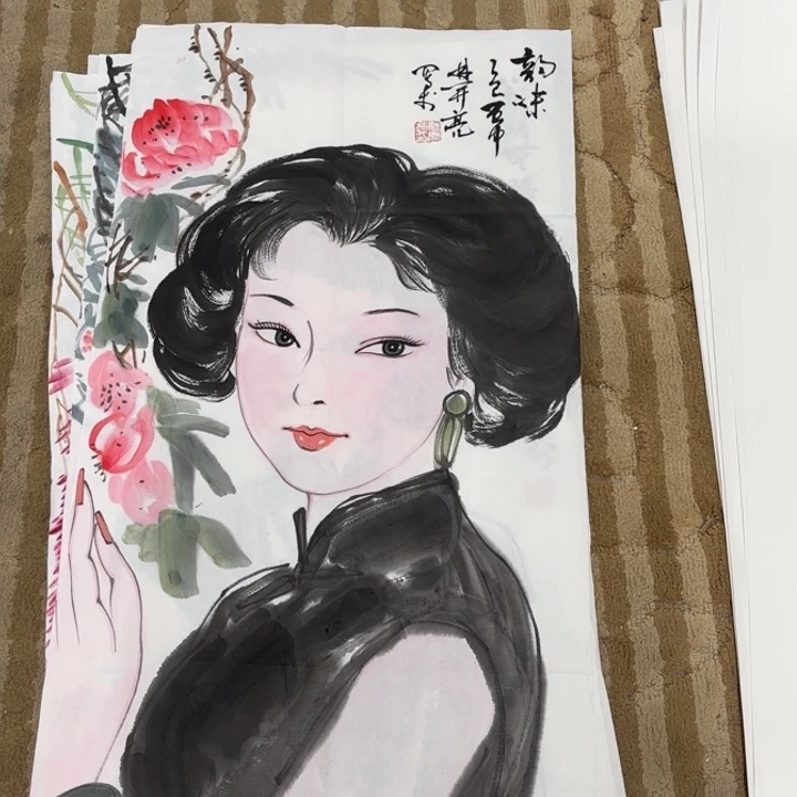 国画花鸟等图案和造型各