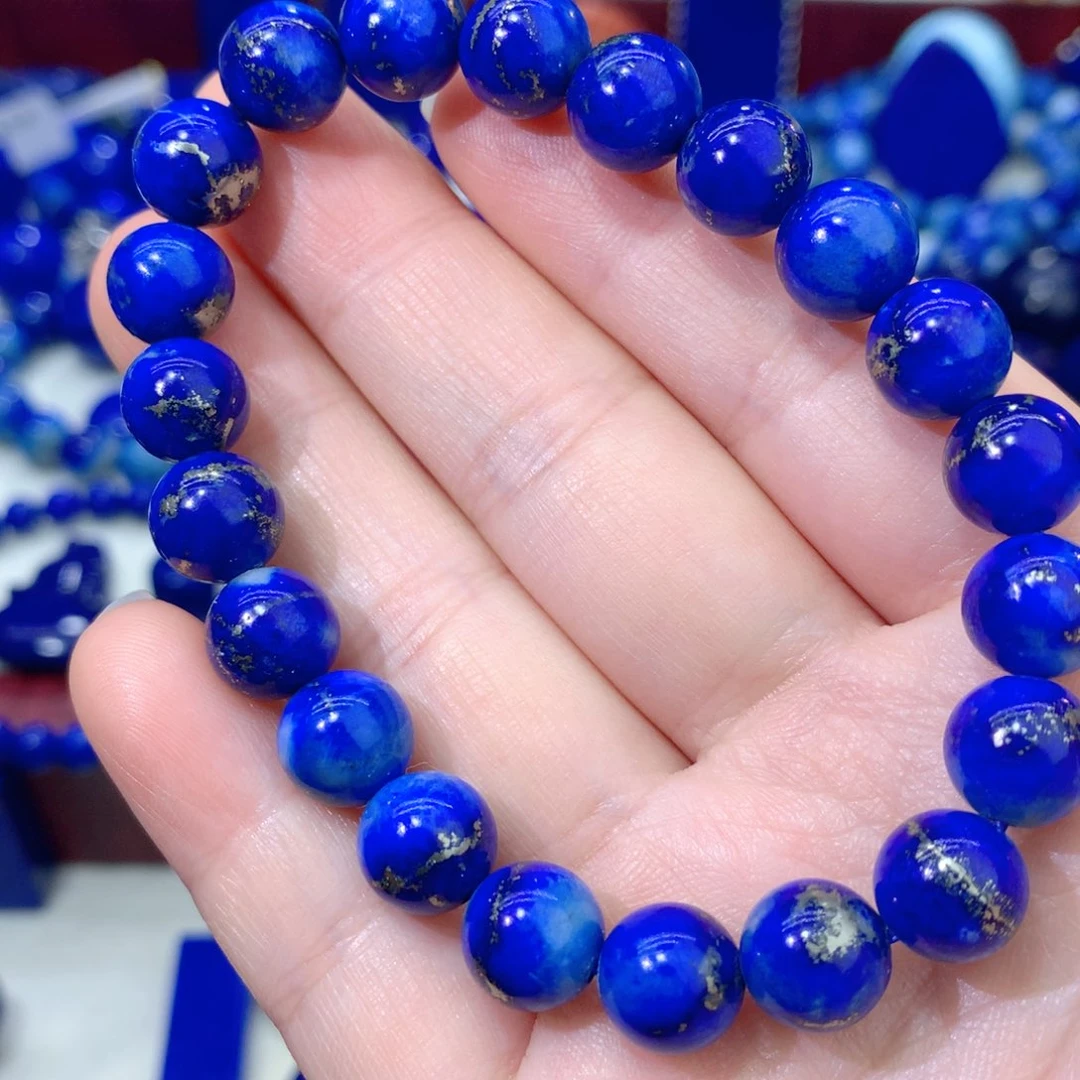 青金石未镶嵌9m手链