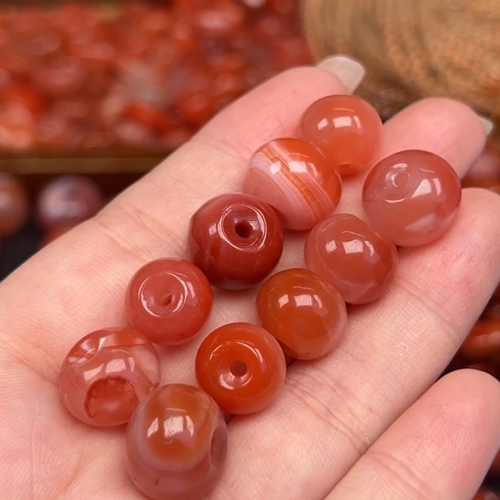 南红玛瑙未镶嵌吊坠(不含链)